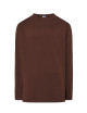 Herren Tsra 150 ls T-Shirt Schokolade Jhk