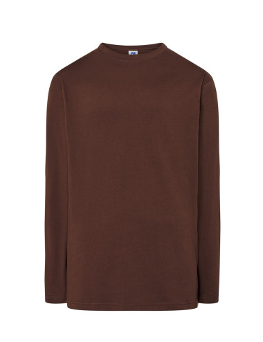 Herren Tsra 150 ls T-Shirt Schokolade Jhk