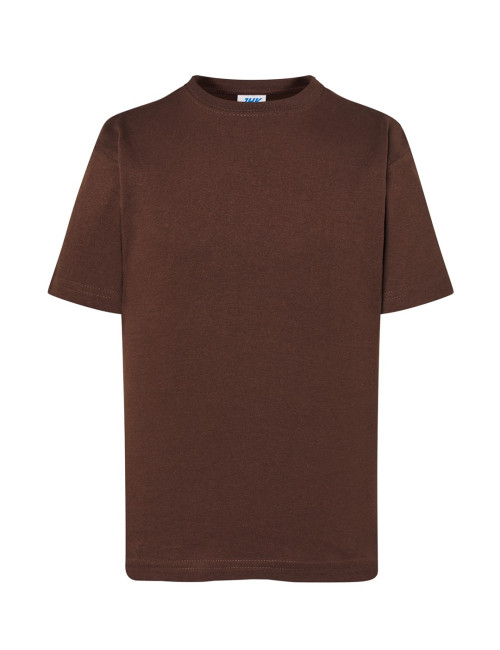Children`s t-shirt tsrk 150 regular kid chocolate Jhk