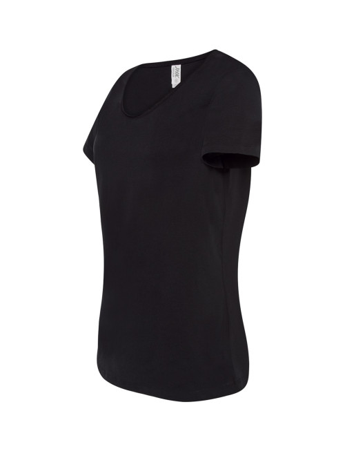 Damen Tsul T-Shirt PLM Palme Schwarz JHK