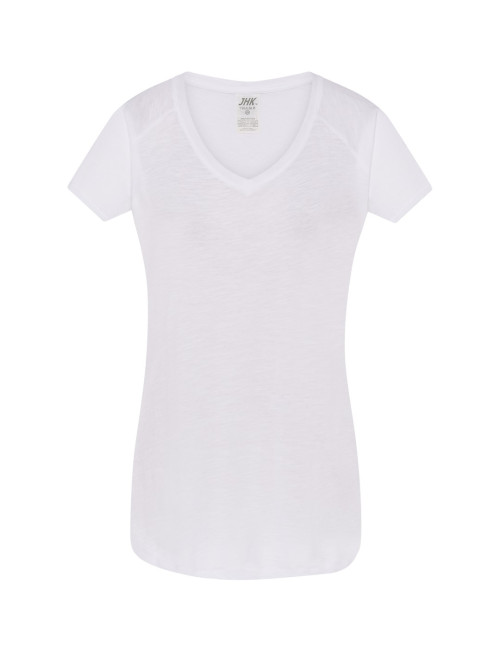Koszulka damska JHK TSULSLB Urban Slub Lady WH White - P&M