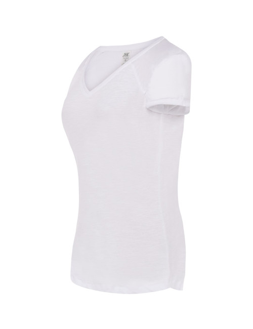 Koszulka damska JHK TSULSLB Urban Slub Lady WH White - P&M