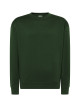 Bluza dresowa męska swra 290 sweatshirt butelkowa zieleń Jhk