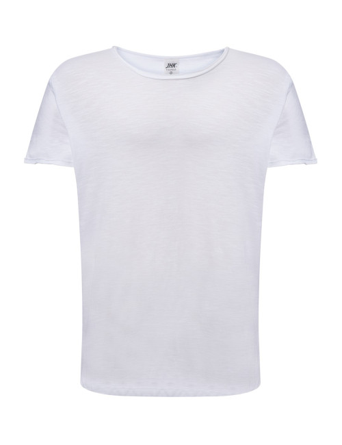 Herren T-Shirt JHK TSUASLB Urban Slub Man WH Weiß
