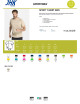 "Men's Lime Sport T-Shirt by JHK - Quick-Drying, Durable Print Ready"