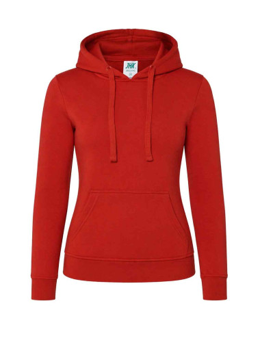 Bluza dresowa damska swul kng kangaroo lady czerwony Jhk