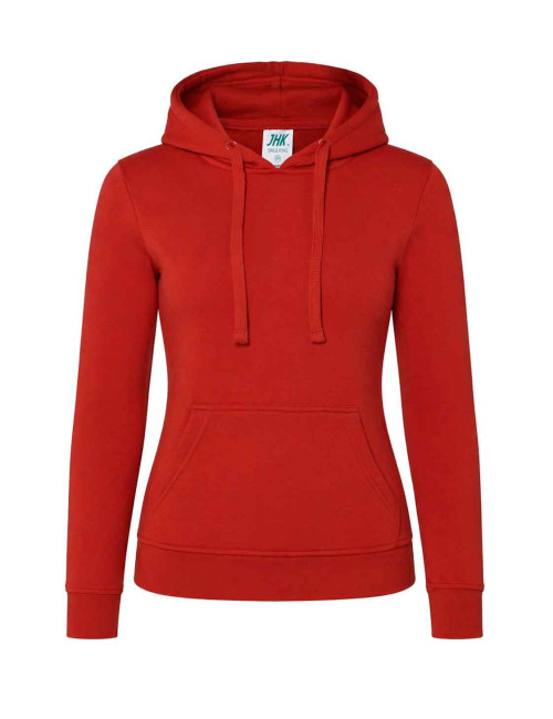 Bluza dresowa damska swul kng kangaroo lady czerwony Jhk