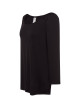 Women`s t-shirt tsul mldv maladivas black Jhk