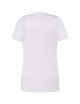 "Sporty Women's White T-Shirt Jhk - Embroidered & Printed, Logo Tees 