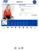 Langarm-Poloshirt für Kinder PKID 210 LS Schwarz JHK