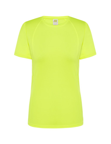 Damen T-Shirt Sport Lady Gold Fluor JHK