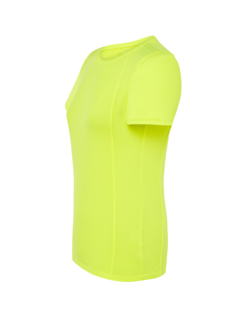 Koszulka damska t-shirt sport lady złoty fluor Jhk