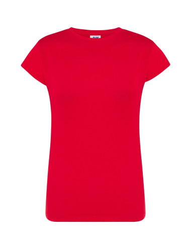 Damen Tsrl Prm Lady Premium T-Shirt Rot Jhk Jhk