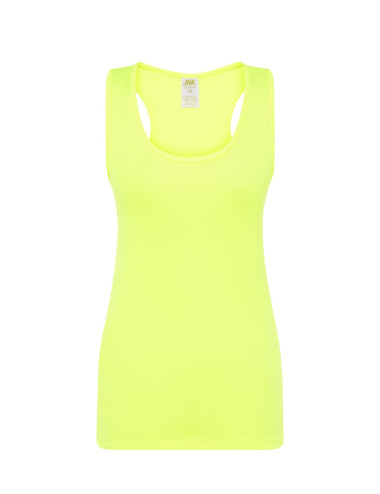 Koszulka damska t-shirt sport aruba lady złoty fluor Jhk