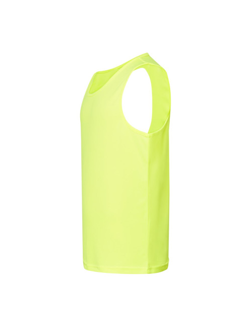 "Men's JHK Sport T-Shirt Aruba - Golden Fluor, 100% Polyester, Perfec