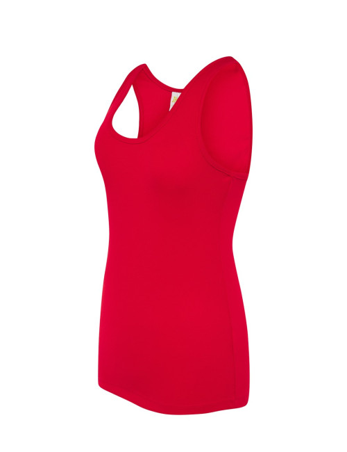 "Buy JHK Aruba Lady Red Sports T-shirt - Durable, 100% Polyester, Cus