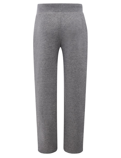 Spodnie dresowe męskie sweats pants man szary melanż Jhk