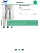 Spodnie dresowe damskie sweats pants lady szary melanż Jhk