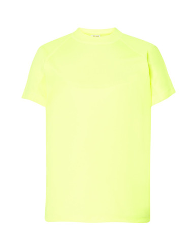Koszulka dziecięca sport kid złoty fluor Jhk