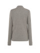 Langarm-Poloshirt POPL 200 LS ls grau melange Jhk