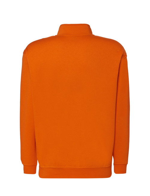 Herren-Sweatshirt SWRA-Zip Half-Zip orange Jhk
