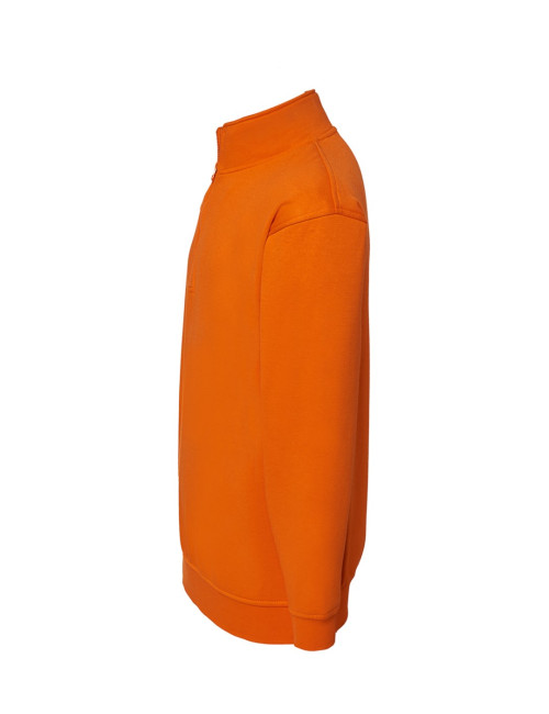 Herren-Sweatshirt SWRA-Zip Half-Zip orange Jhk