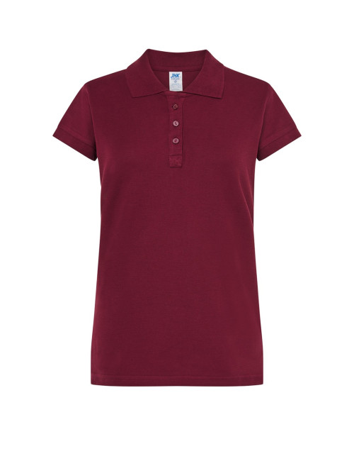 Women`s polo shirts popl 200 burgundy Jhk