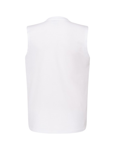 "Koszulka Męska JHK TSUA TNK - Bawełniany Tank Top Urban, Biały -