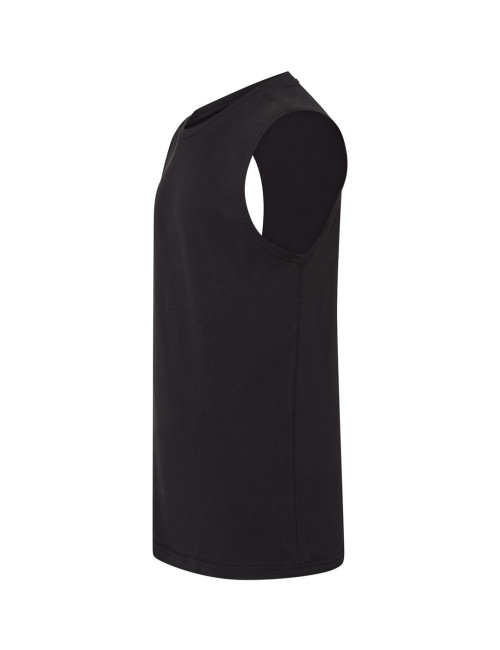 Herren-T-Shirt Tsua TNK Urban Tank Top Man Schwarz JHK