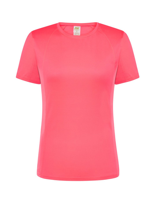 "JHK Women's Sports T-Shirt, Quick-Dry, 100% Polyester, Ideal for Pri