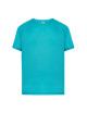"Men's Turquoise JHK Sports T-Shirt - 100% Polyester, Quick-Dry, Brea