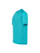 "Men's Turquoise JHK Sports T-Shirt - 100% Polyester, Quick-Dry, Brea