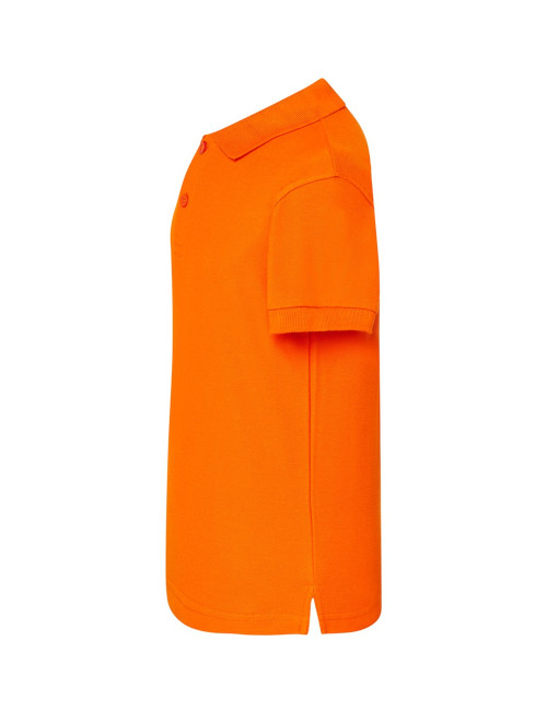 Kids polo shirt pkid 210 orange Jhk