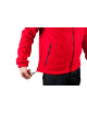 Super warmes Herren-Fleece, verstärkt, FLRA 340 Premium Rot/Schwarz JHK