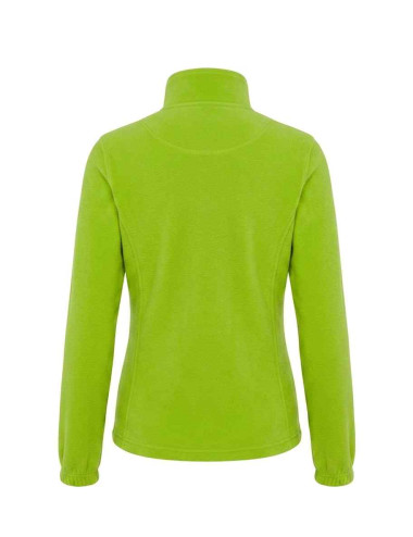 Ciepła bluza polar damska 300 g/m2, limonka JHK Polar FLRL 300 haft