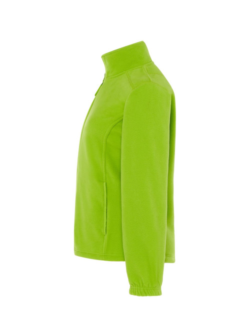Ciepła bluza polar damska 300 g/m2, limonka JHK Polar FLRL 300 haft