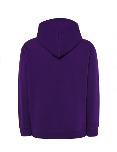 Bluza dresowa męska swra kng kangaroo purpurowy Jhk