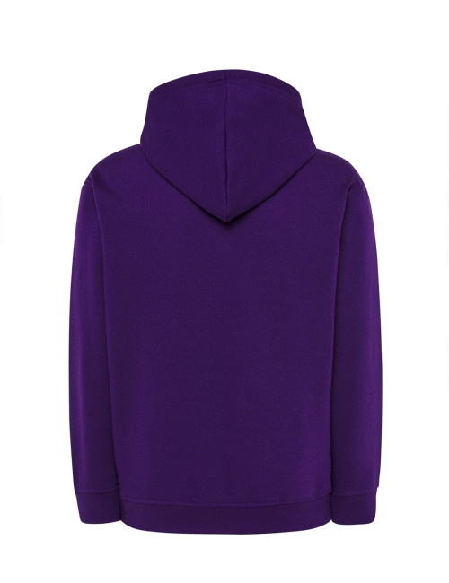 Herren-Sweatshirt swra kng Känguru lila Jhk