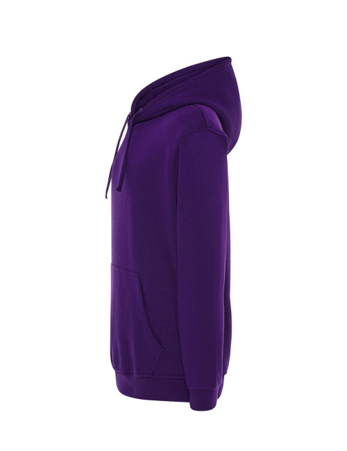 Bluza dresowa męska swra kng kangaroo purpurowy Jhk