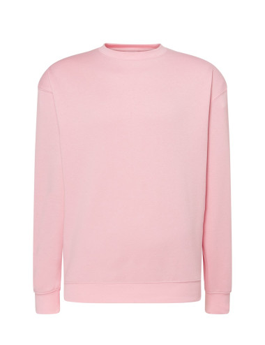 Herren-Sweatshirt SWRA 290 Sweatshirt rosa Jhk