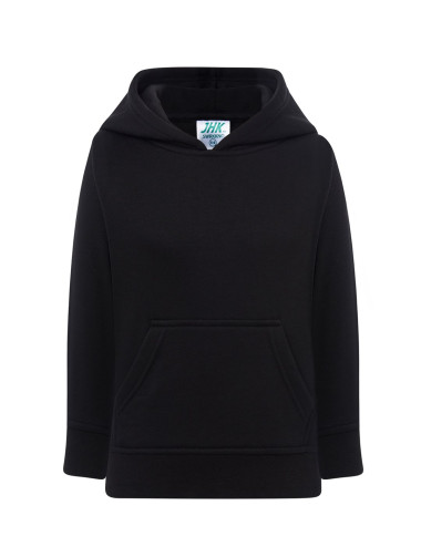 Bluza dresowa dziecięca swrk kng kid kangaroo czarny Jhk