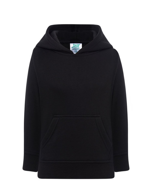 Bluza dresowa dziecięca swrk kng kid kangaroo czarny Jhk