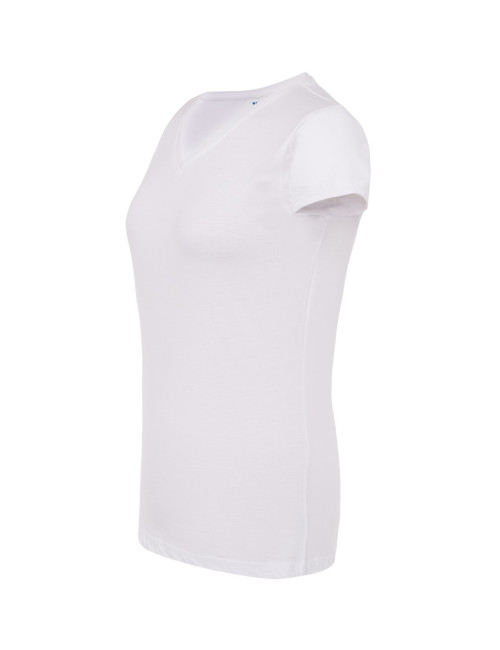 Printable women`s t-shirt, logo embroidery t-shirt