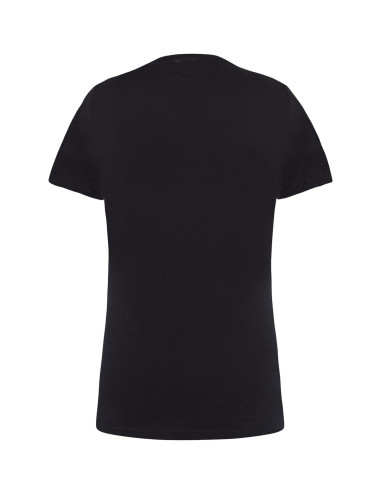 Damen Tsrl Cmfp Lady Comfort T-Shirt mit V-Ausschnitt Schwarz JHK