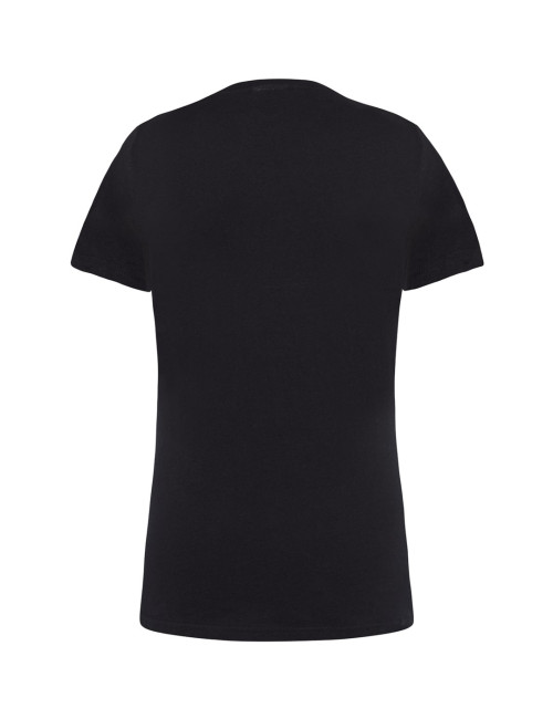 Damen Tsrl Cmfp Lady Comfort T-Shirt mit V-Ausschnitt Schwarz JHK