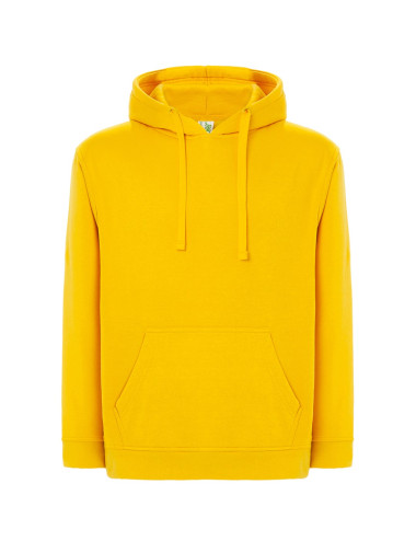 Herren-Sweatshirt swra kng kängurugelb Jhk