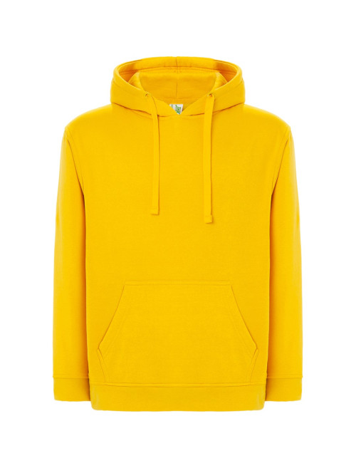 Herren-Sweatshirt swra kng kängurugelb Jhk