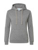 Women`s sweatshirt with printed advertising clothing