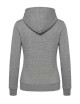 Women`s sweatshirt with printed advertising clothing