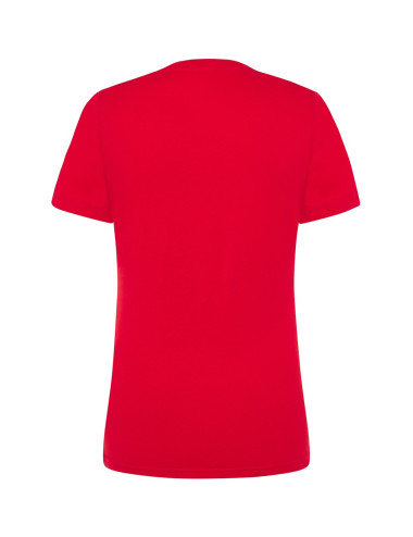 Koszulka damska tsrl cmfp lady comfort v-neck czerwony Jhk